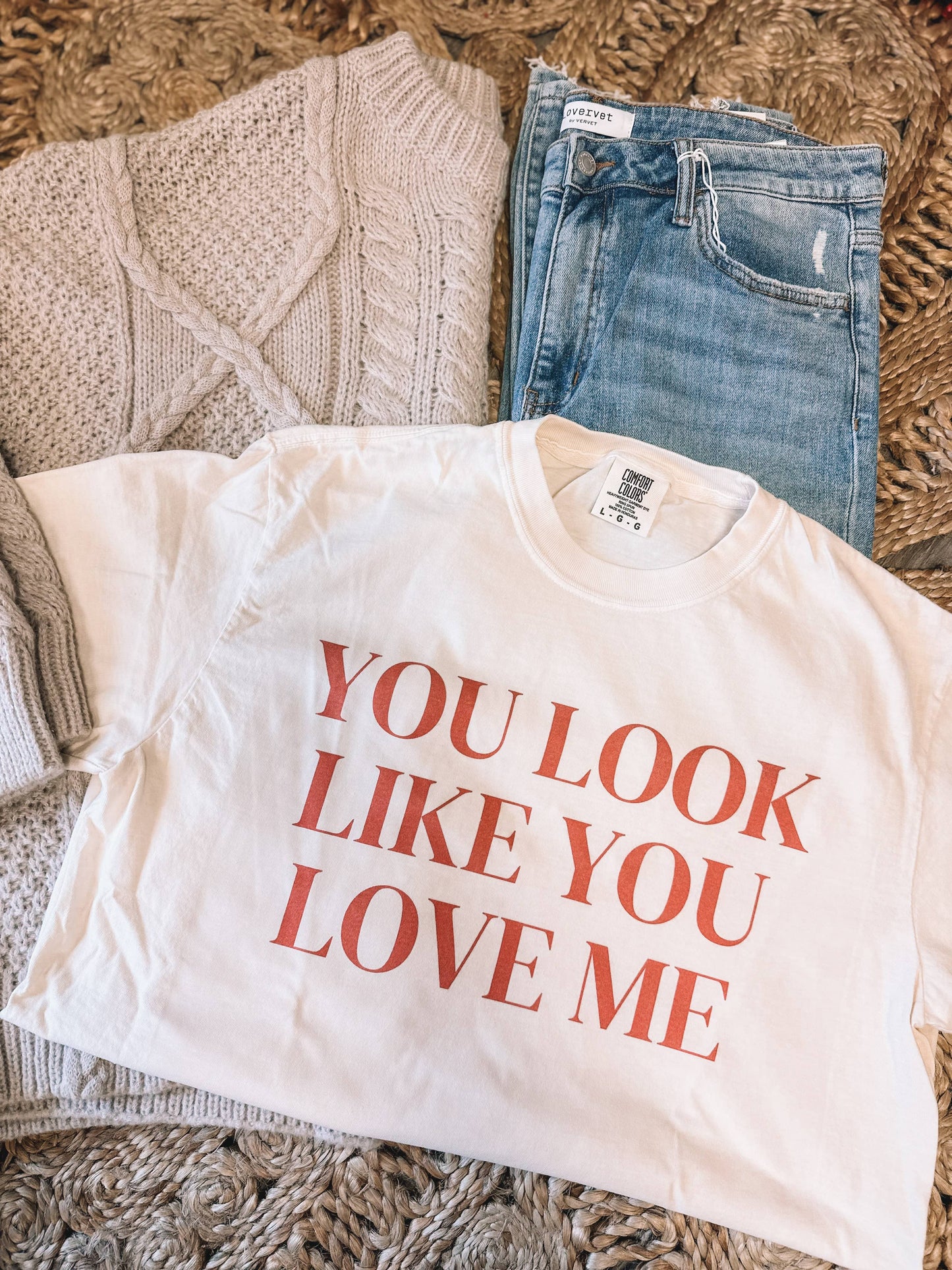 You look like you love me Comfort Colors Graphic T-shirt