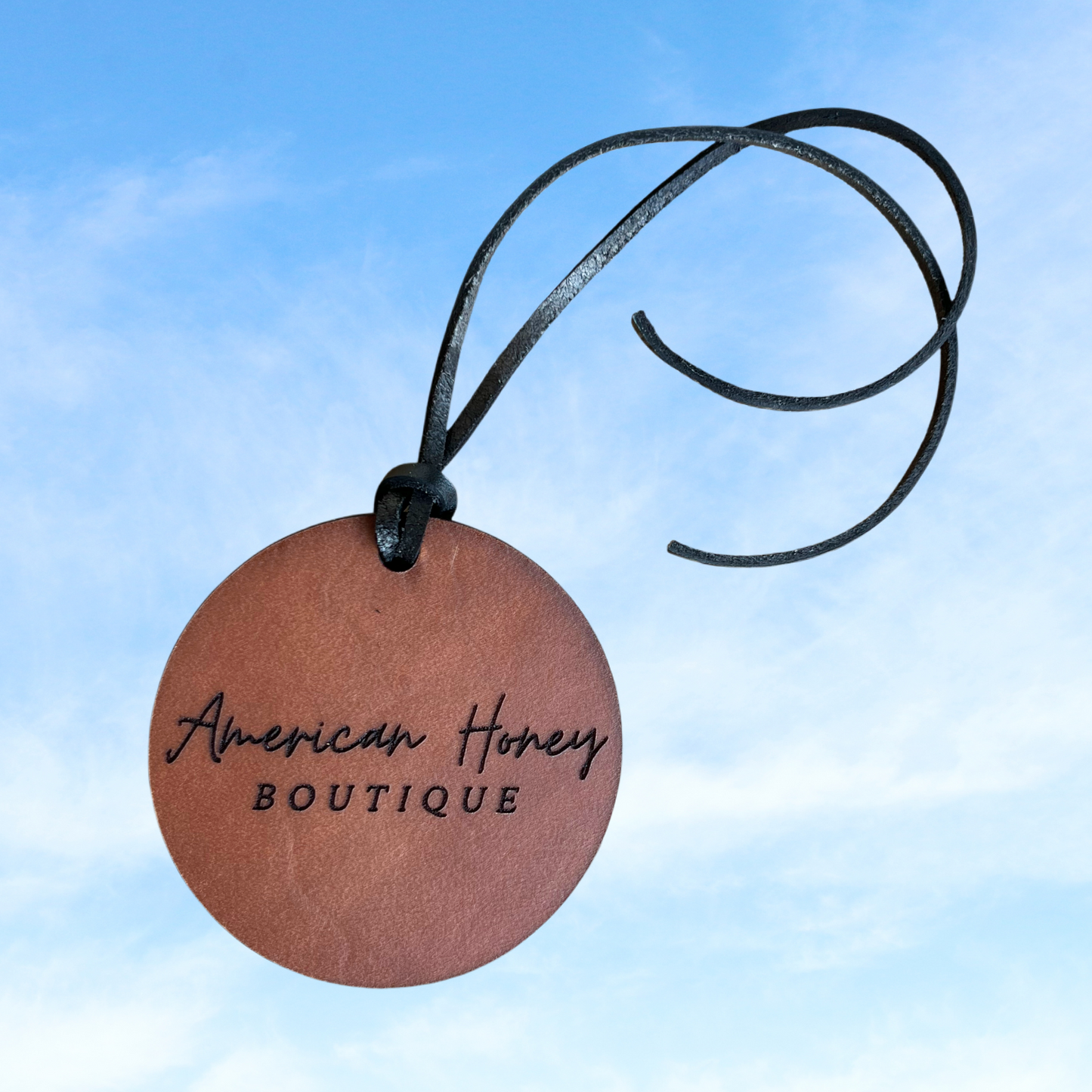 AHB Leather car scent circles