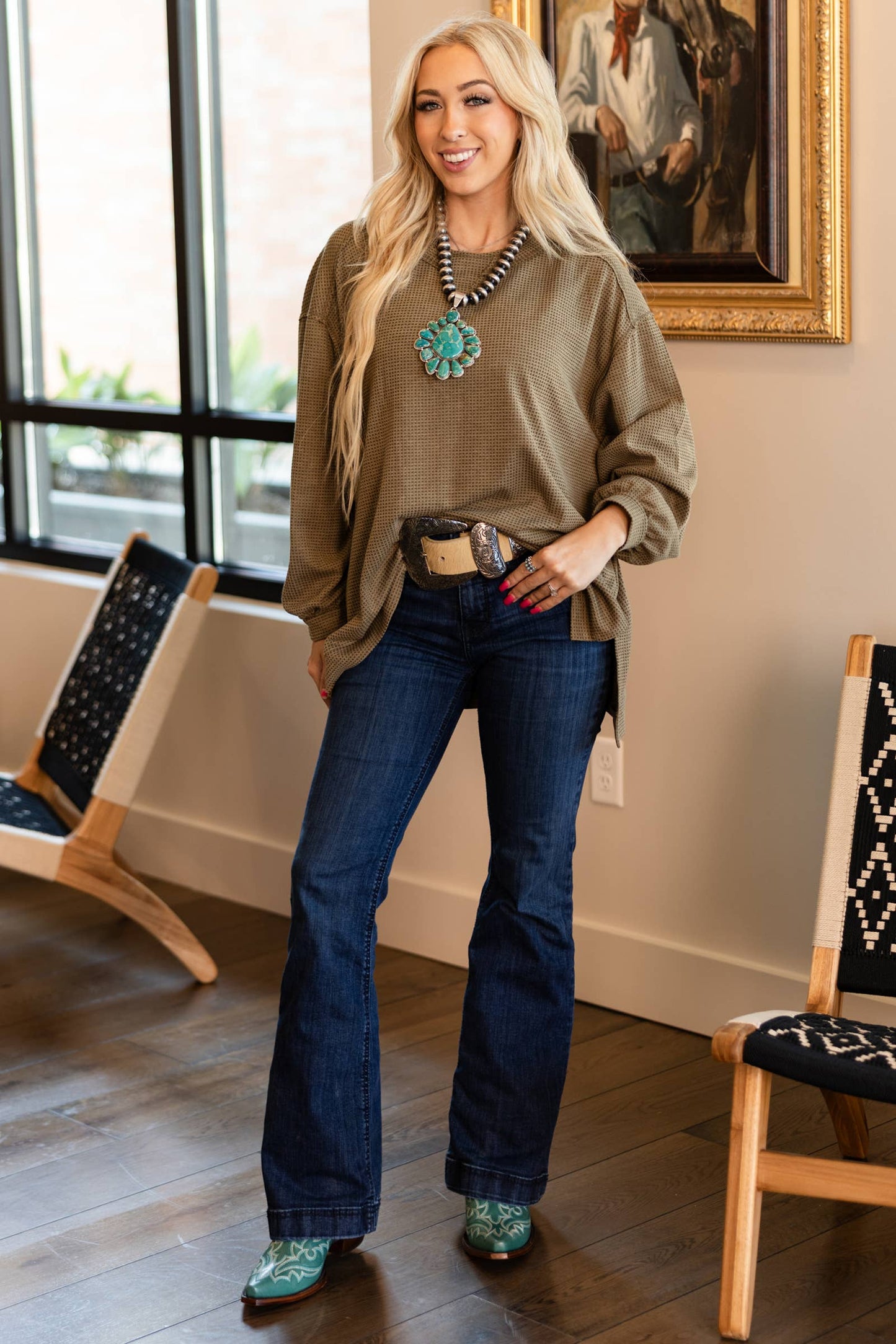 Oversized Tunic Top