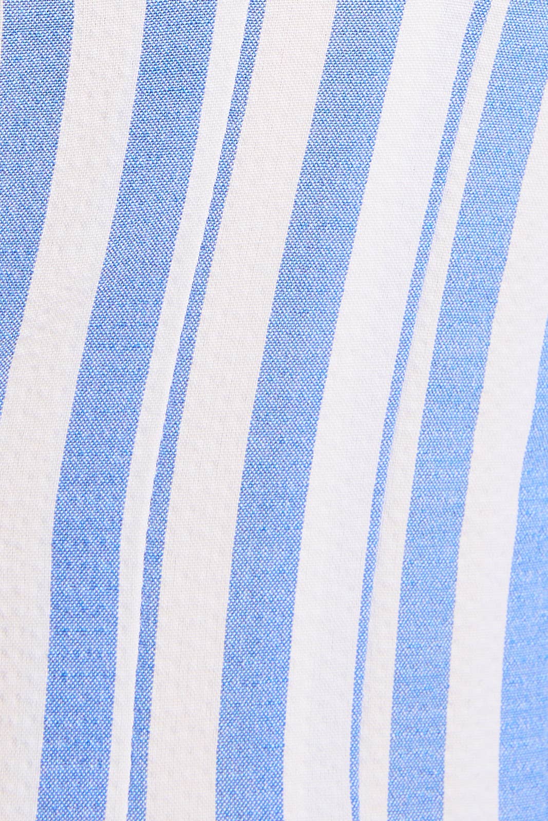 HALF SLEEVE BUTTON DOWN STRIPE SHIRT DRESS