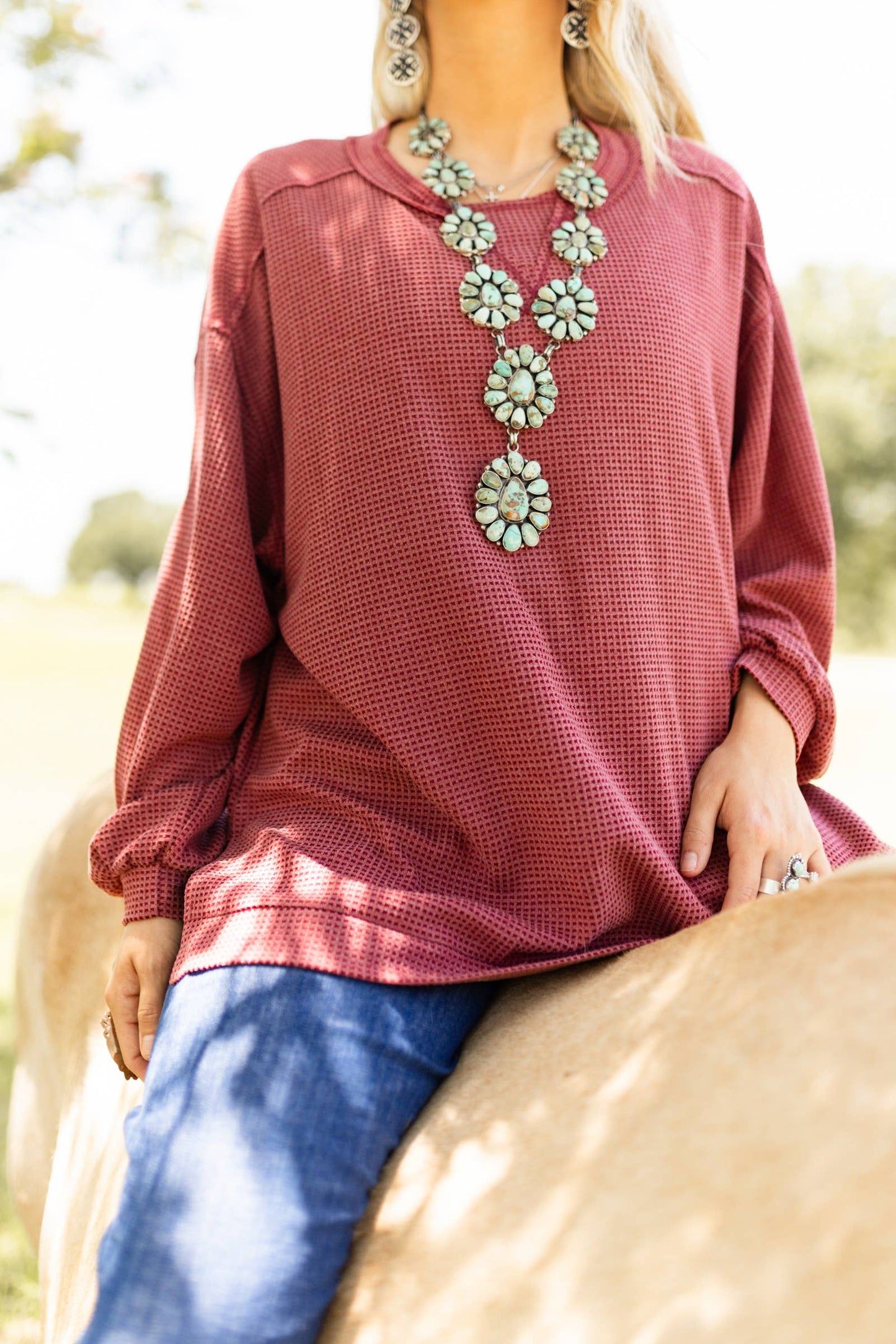 Oversized Tunic Top