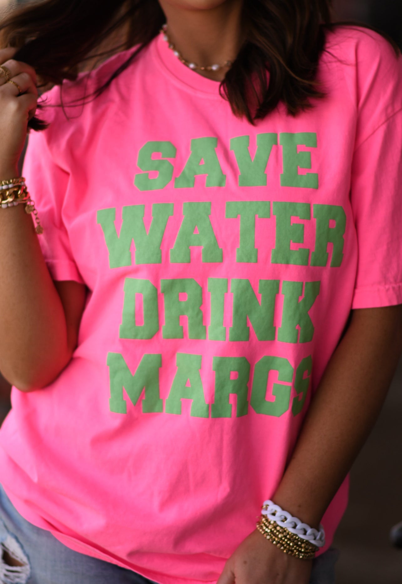 Save Water Drink Margs Tee