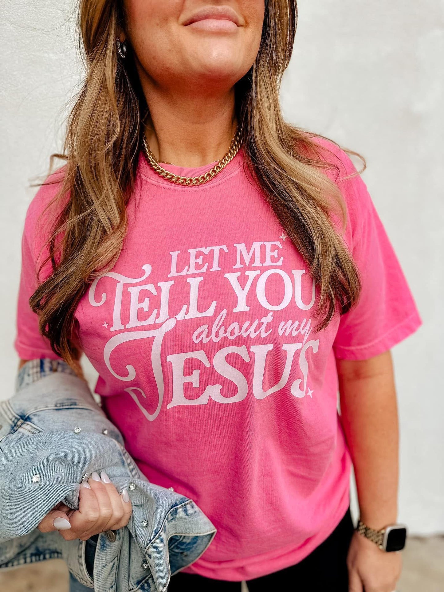 LET ME TELL YOU ABOUT MY JESUS Tshirt