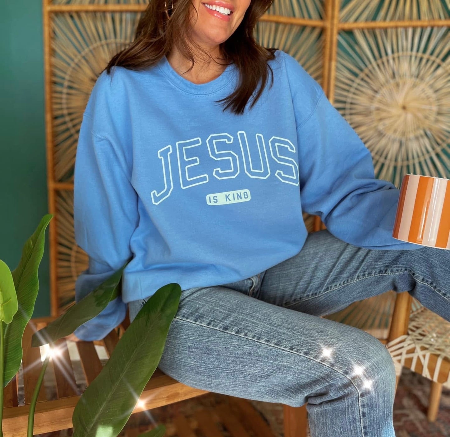 Jesus is King Sweatshirt - Sale