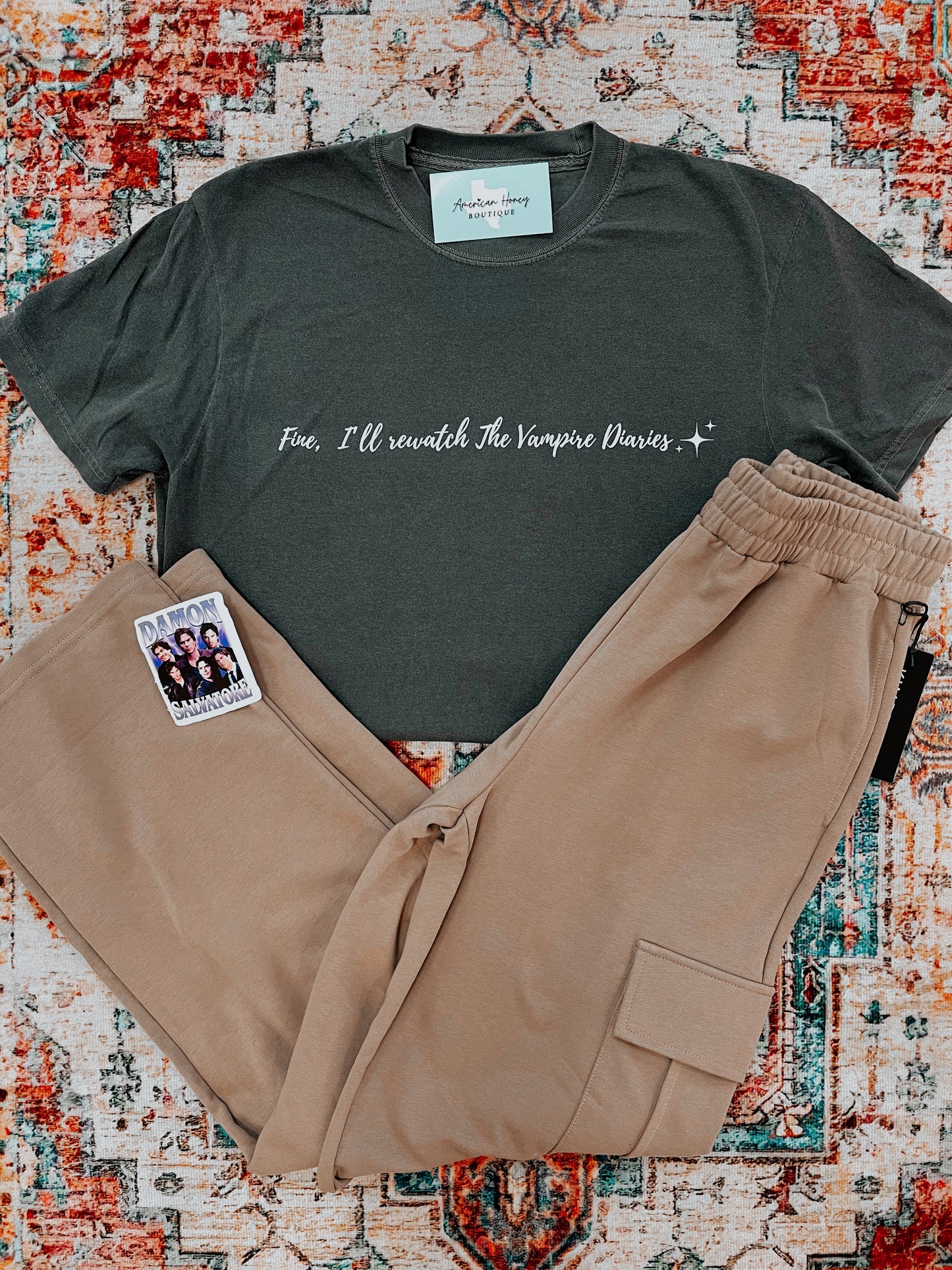 Fine, I'll rewatch The Vampire Diaries T-Shirt