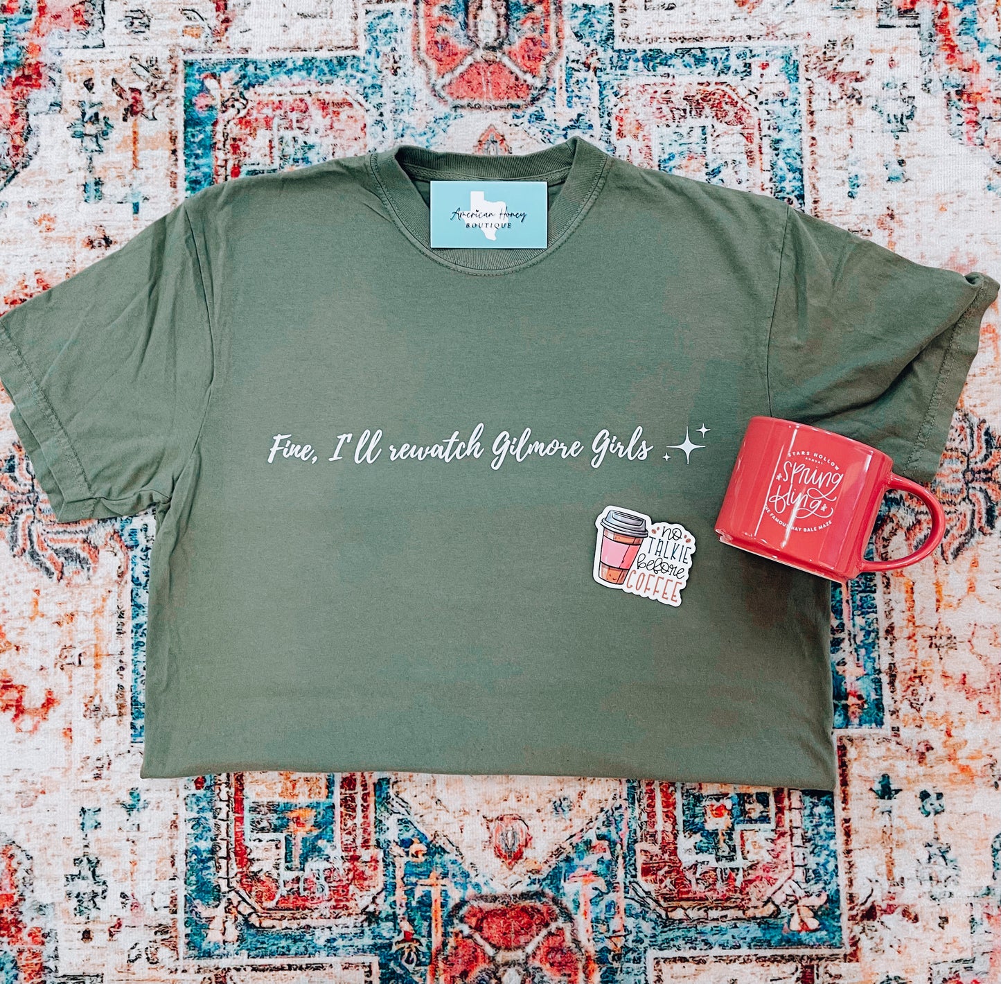 Fine, I'll rewatch Gilmore Girls ☕️