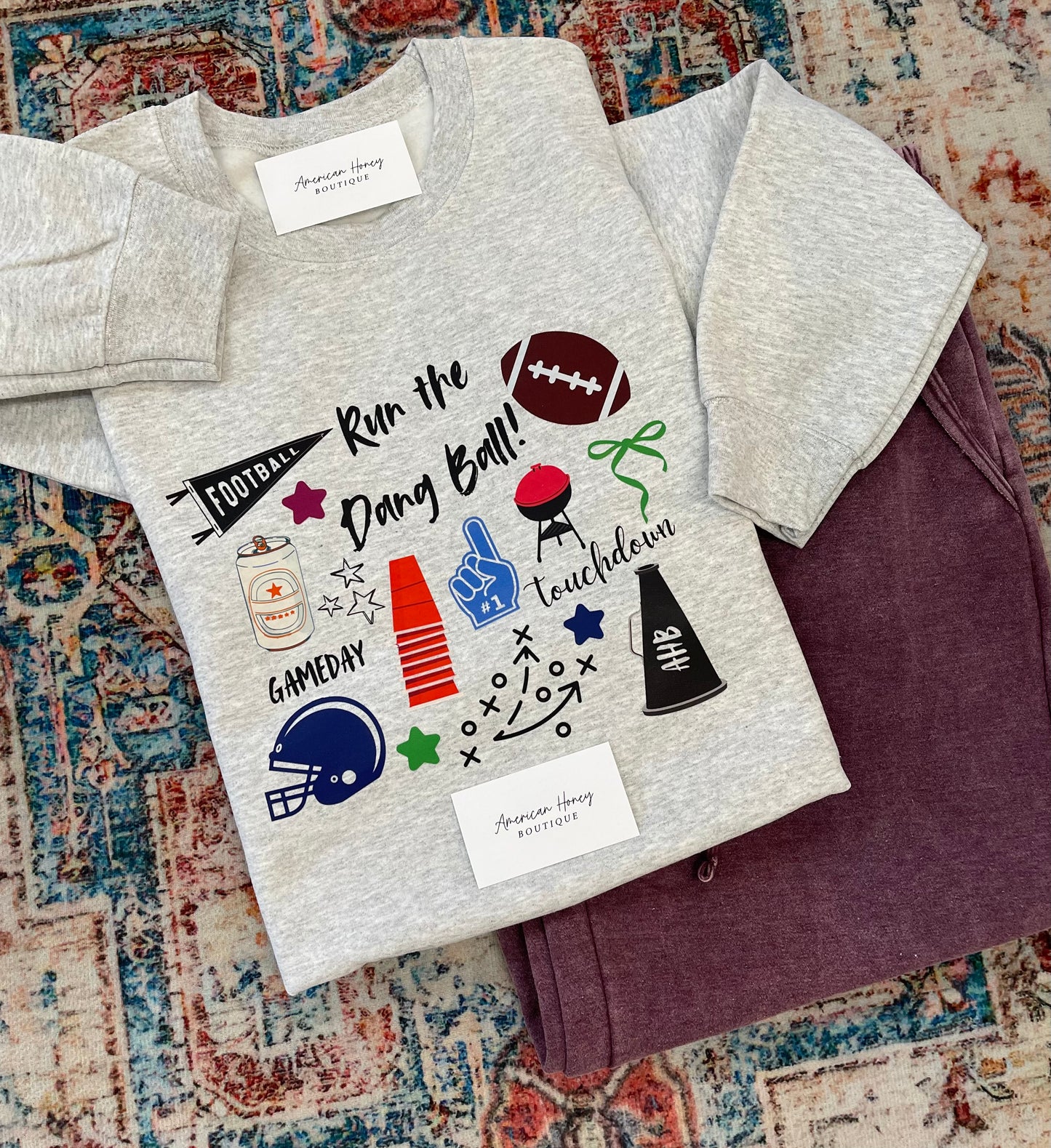 Run the Dang Ball Sweatshirt - SALE