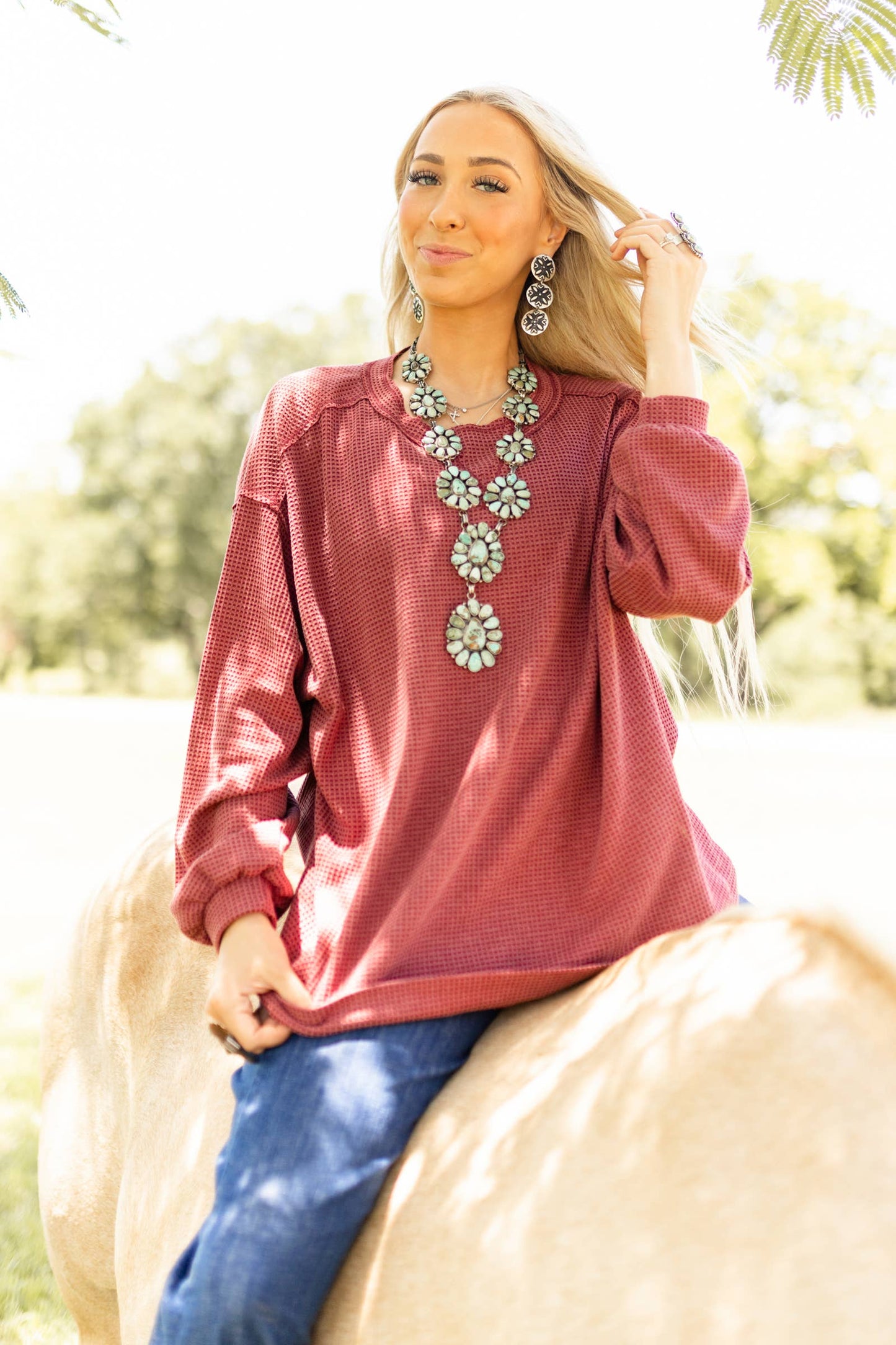 Oversized Tunic Top