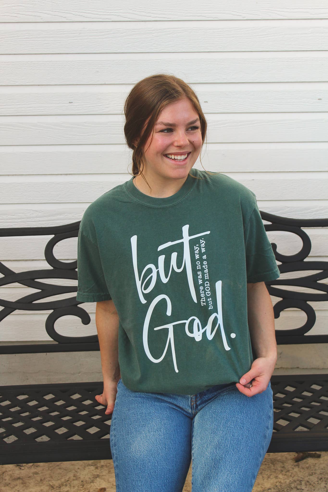 BUT GOD GRAPHIC TEE