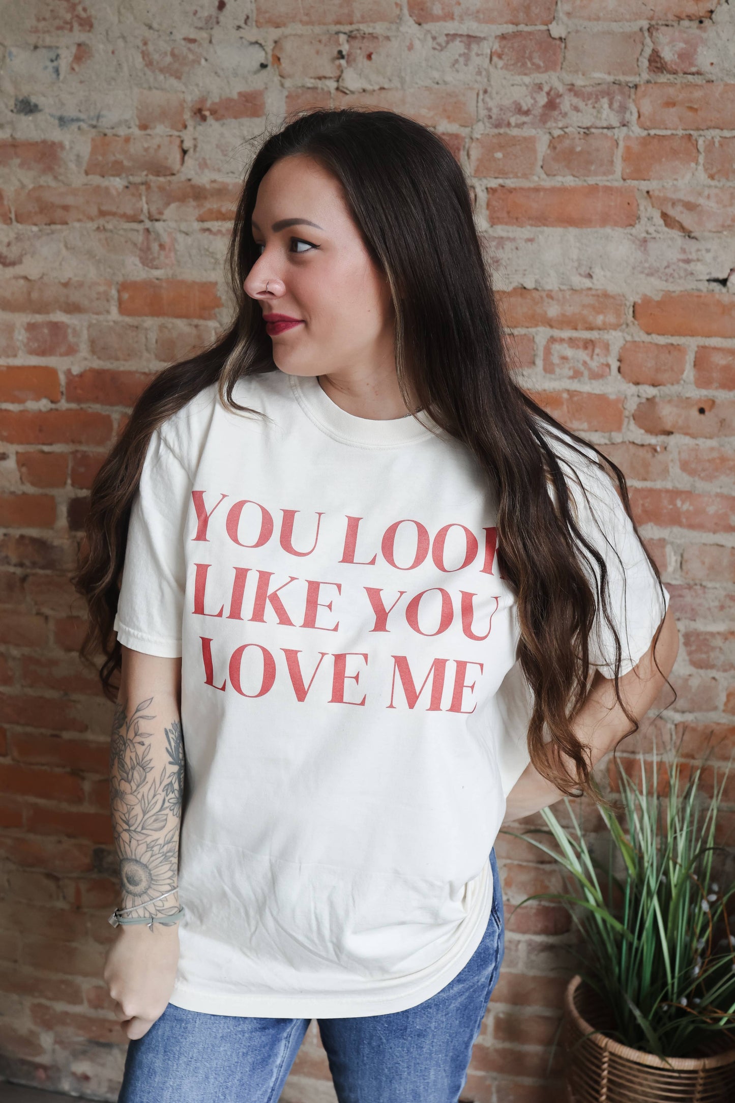 You look like you love me Comfort Colors Graphic T-shirt