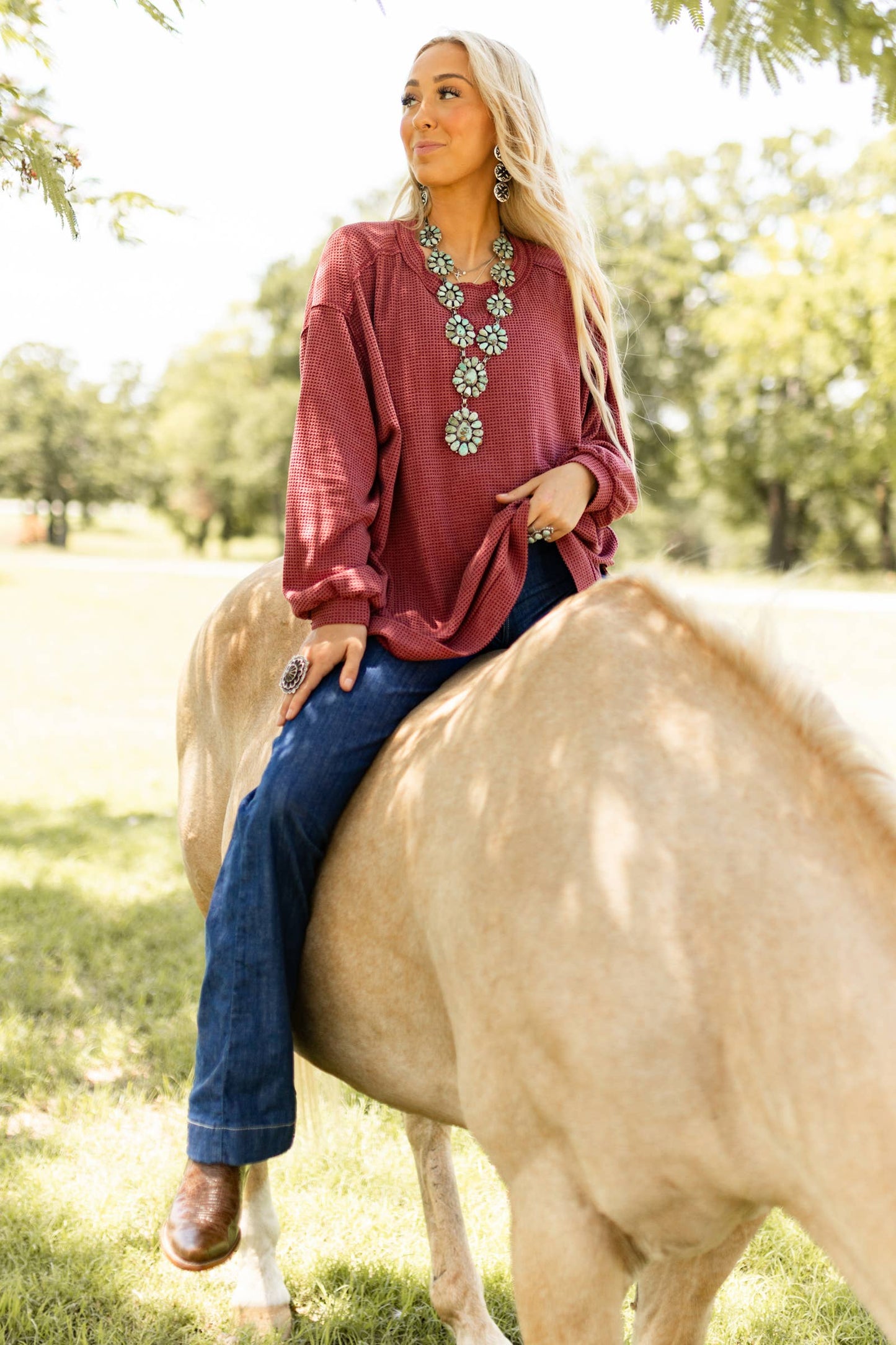 Oversized Tunic Top