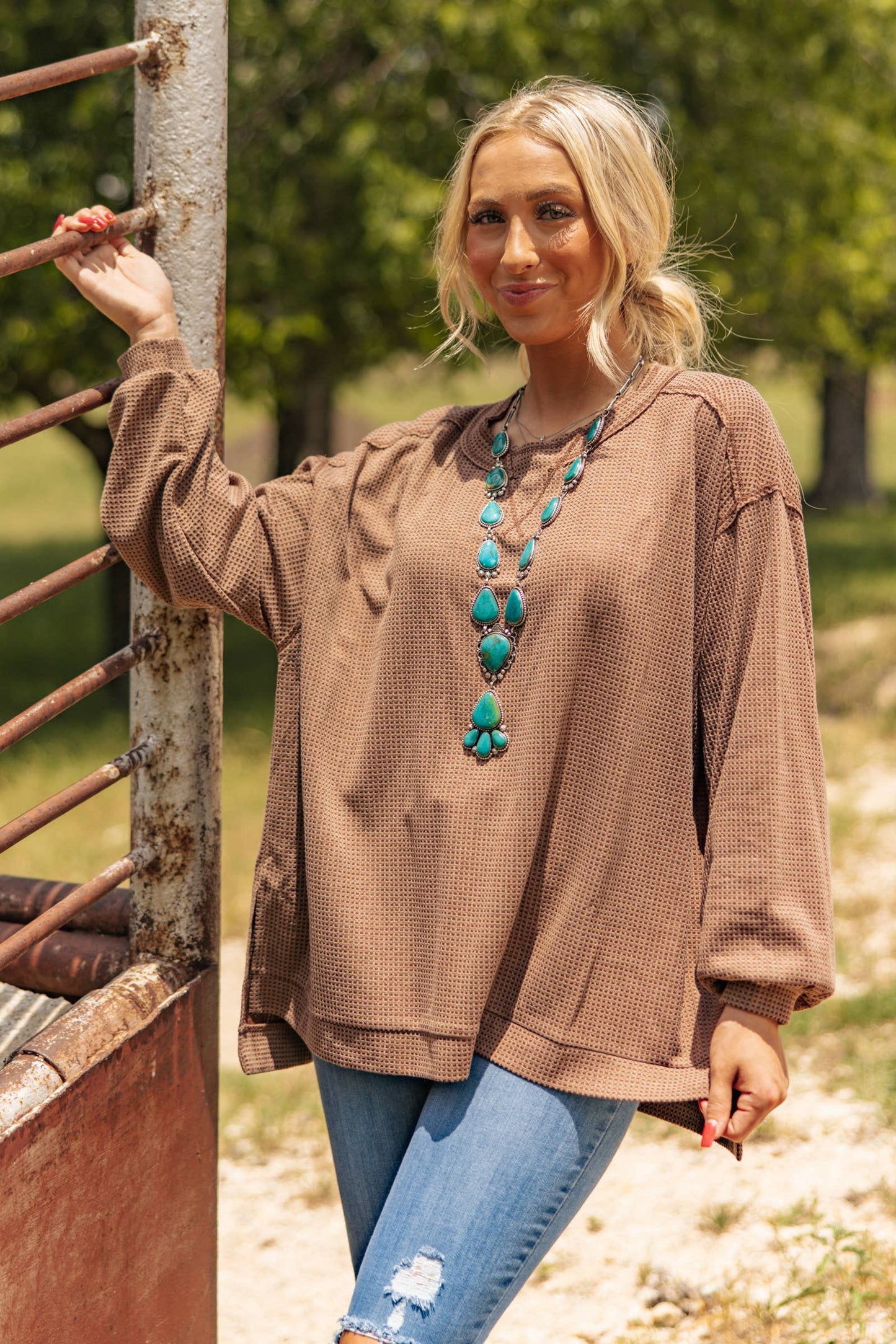 Oversized Tunic Top