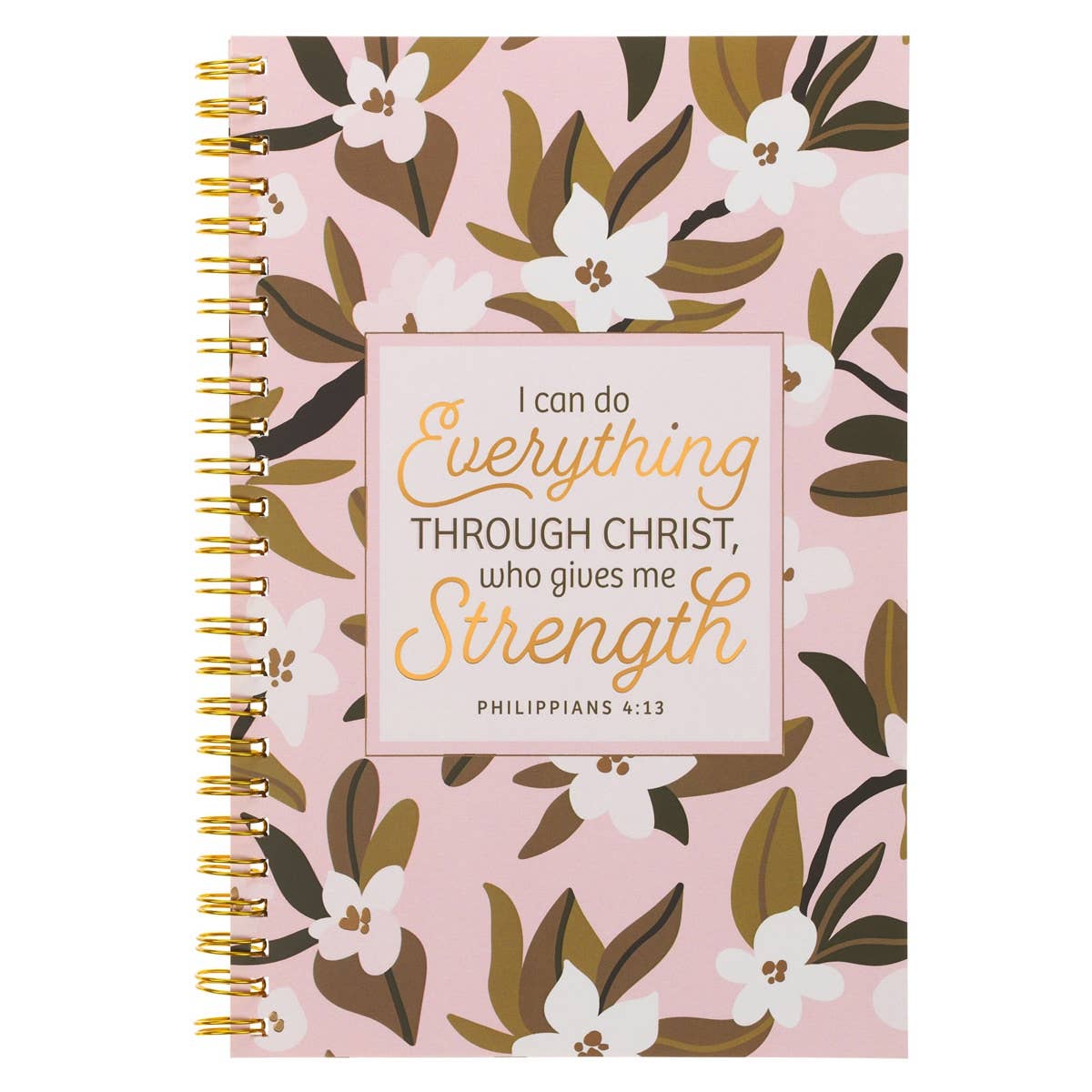Notebook Spiral-bound I Can Do Everything Through Christ