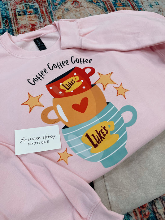 Luke’s Coffee coffee coffee Gilmore Girls Tee or Sweatshirt