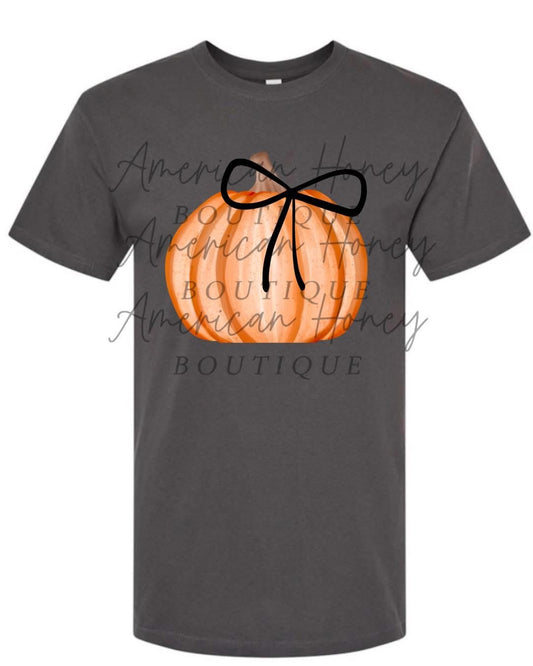 Bows and Pumpkins Tee
