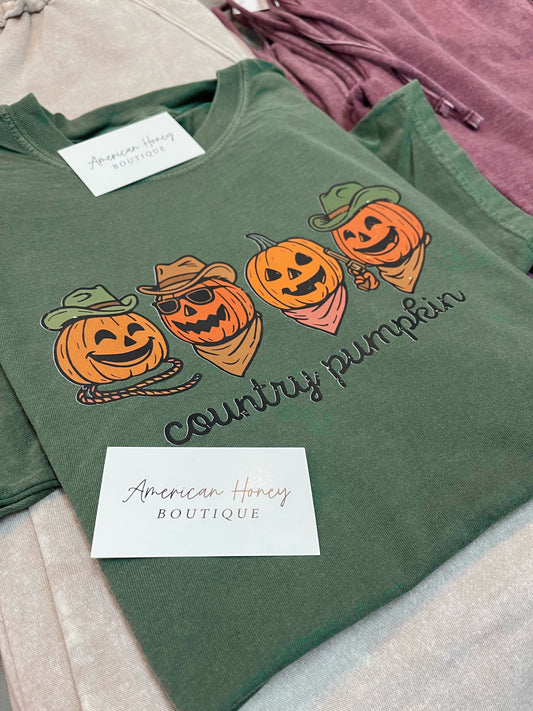 Country Pumpkin Tee