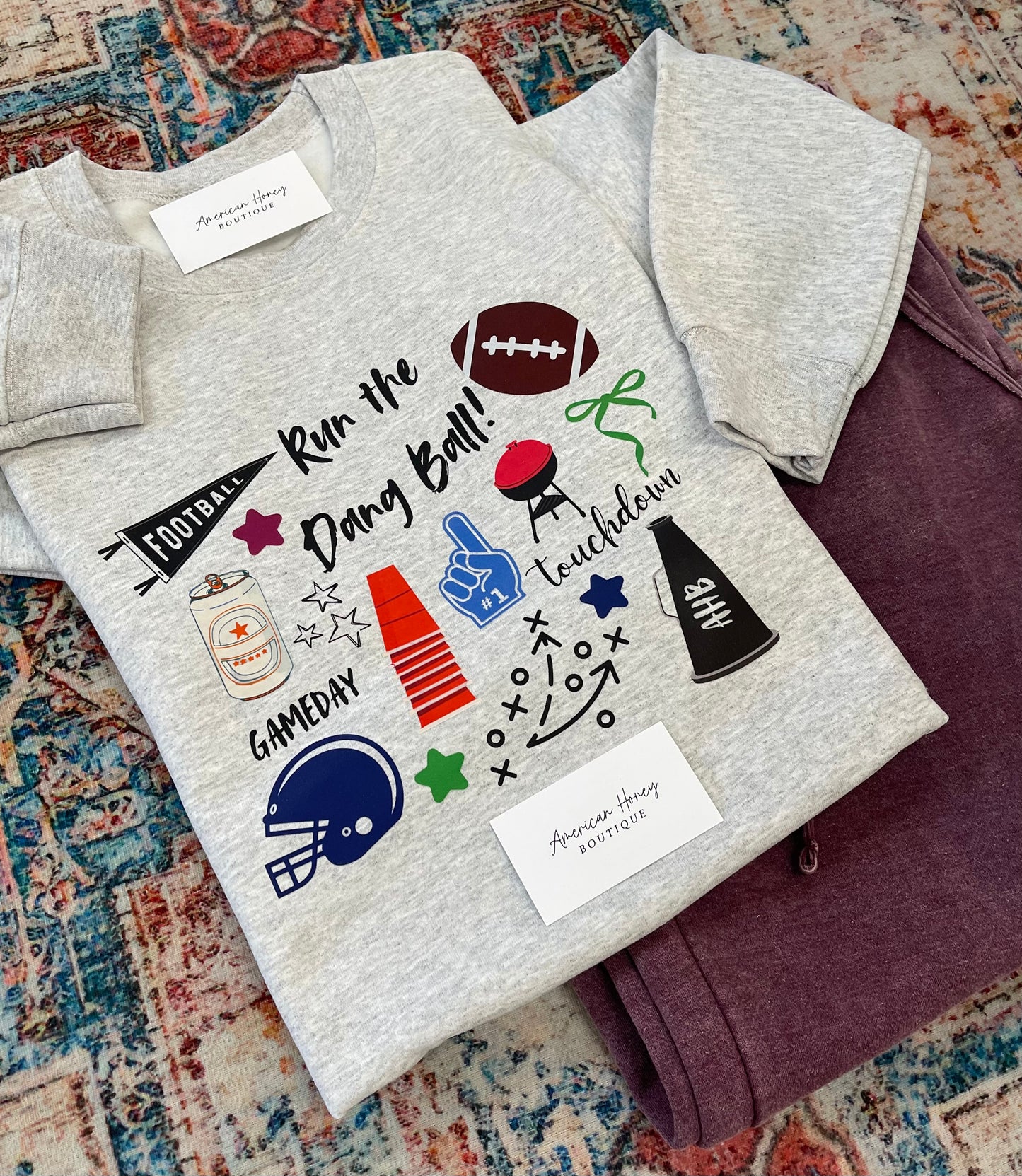 Run the Dang Ball Sweatshirt - SALE