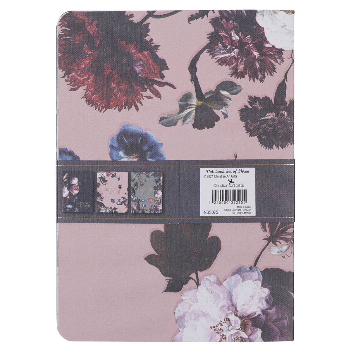 Be still and know Notebook Set 3pc Amazing Grace