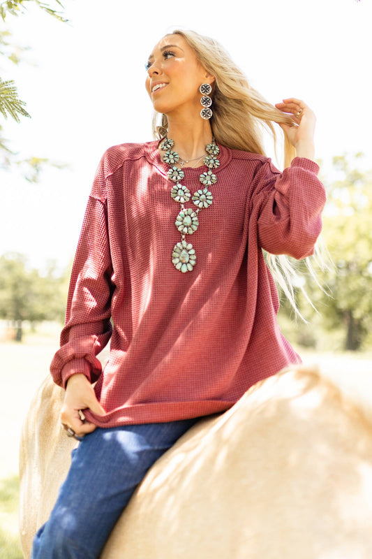 Oversized Tunic Top