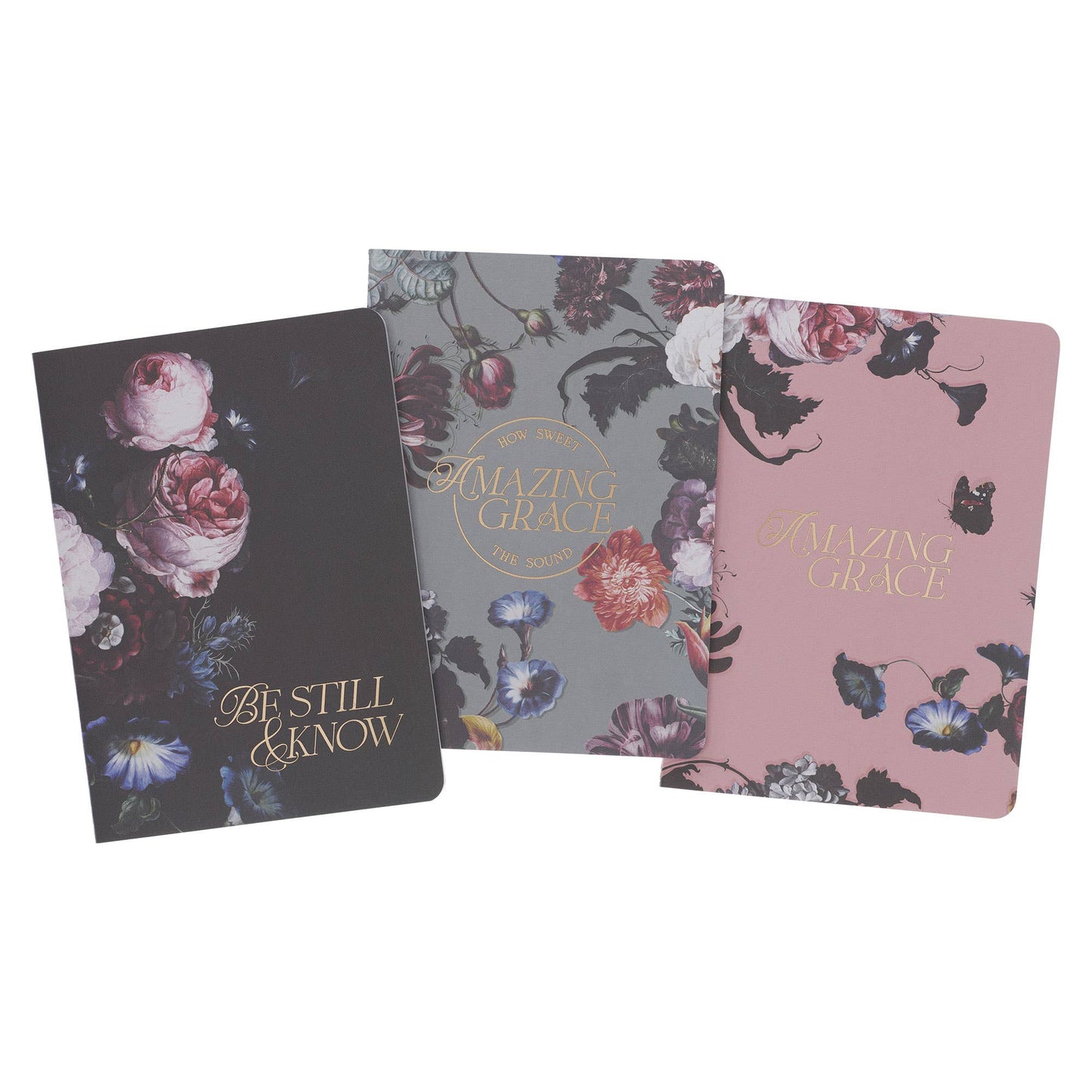 Be still and know Notebook Set 3pc Amazing Grace