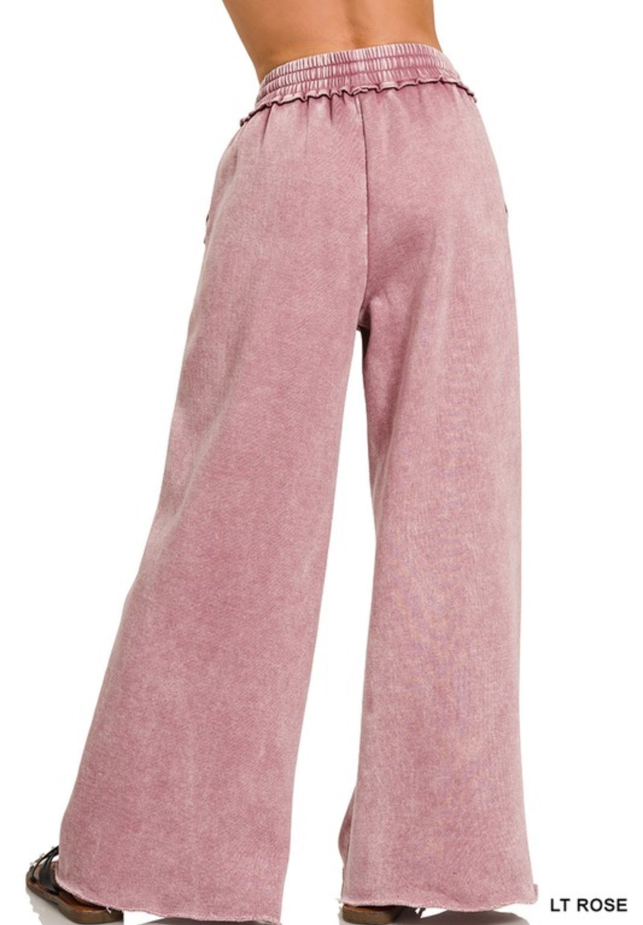 Acid Washed Fleece Pants