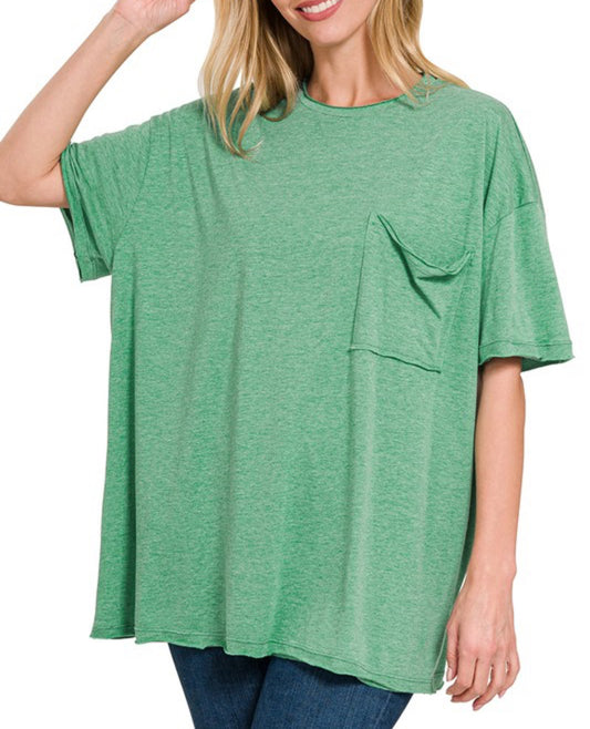 Heather Green Boyfriend tee