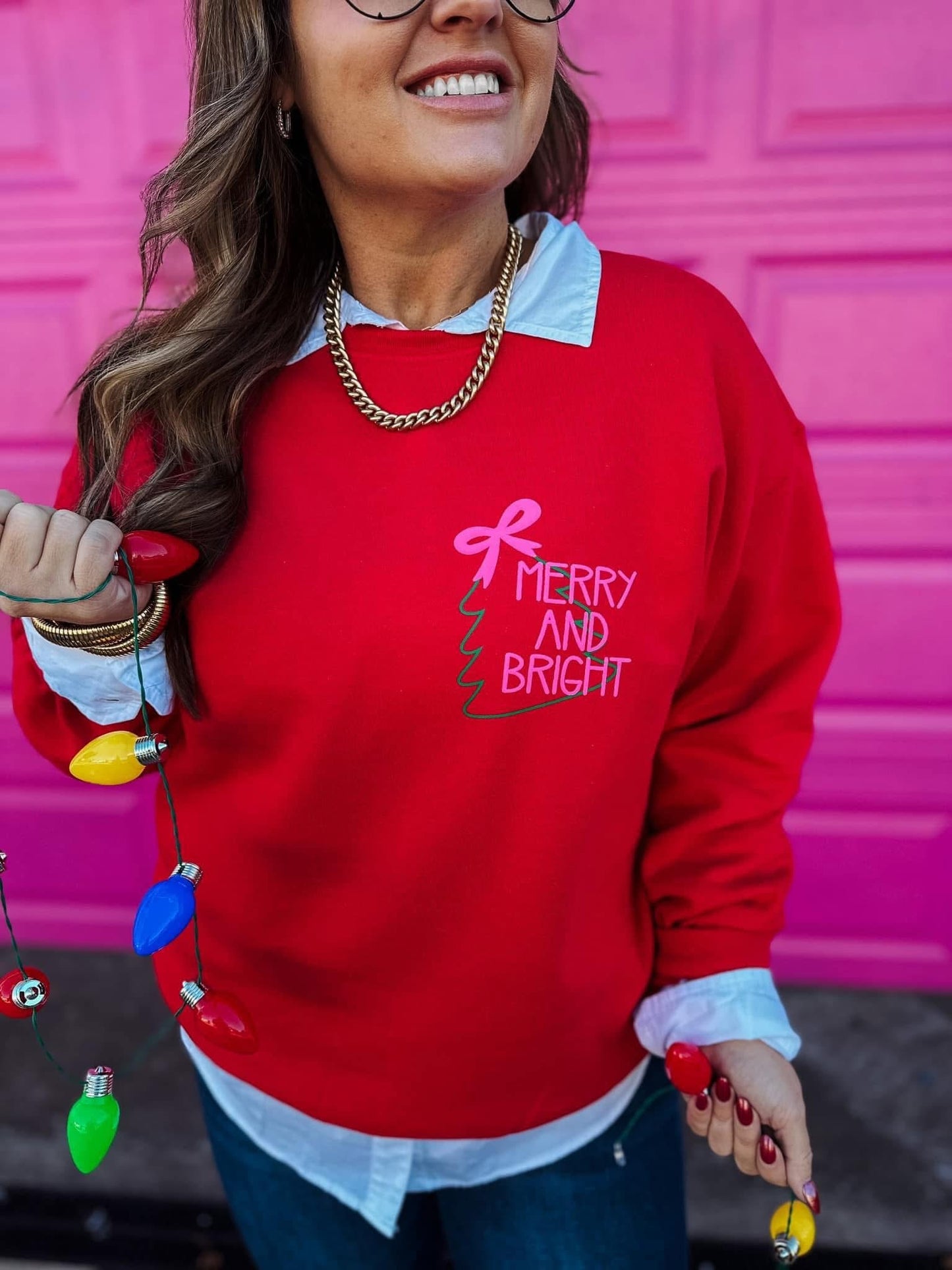 Merry and Bright Sweatshirt
