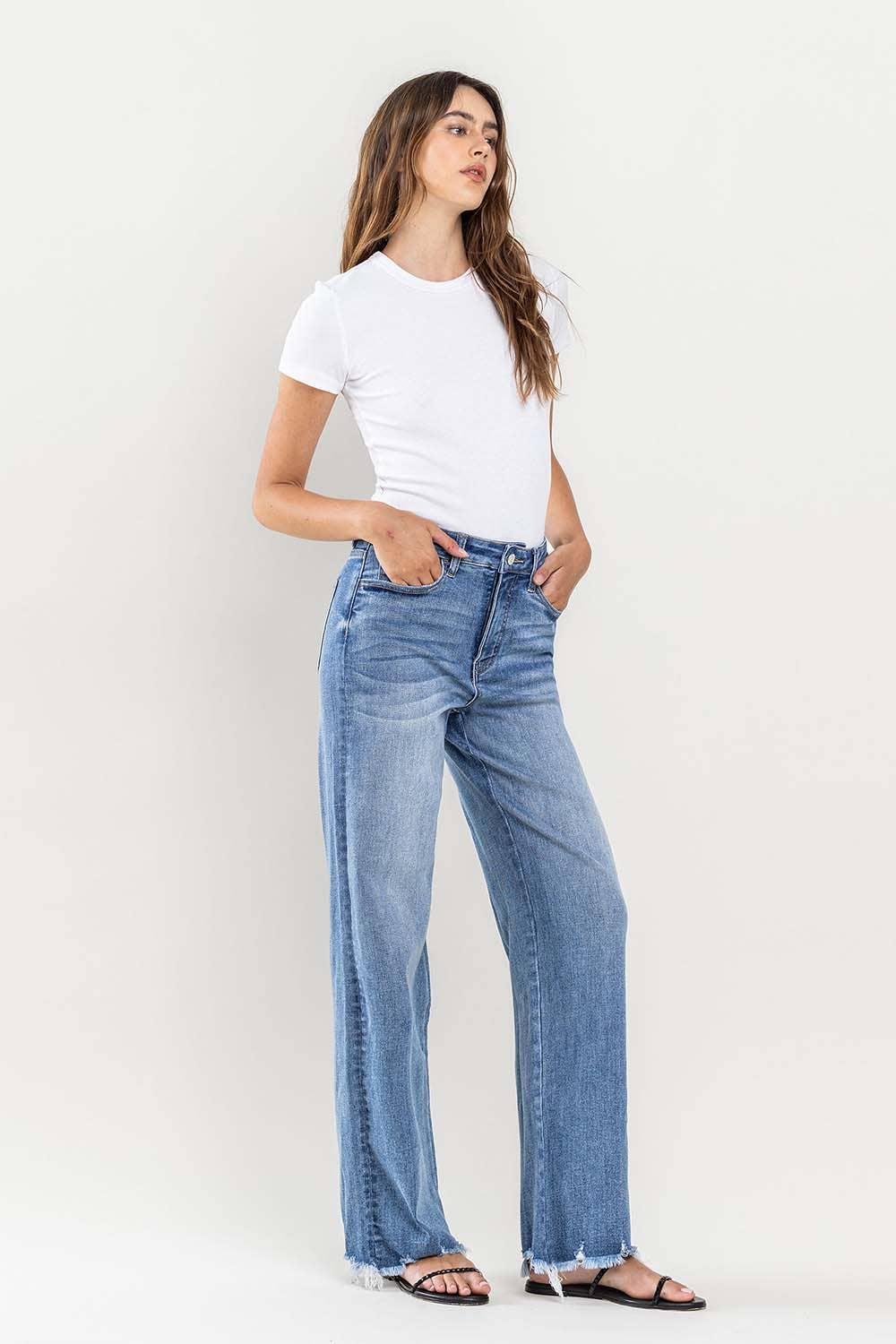 TUMMY CONTROL 90'S VINTAGE SUPER HIGH RISE LOOSE